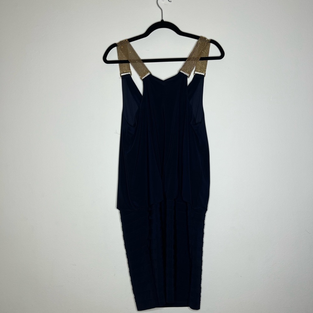 Betsy & Adam Navy Cocktail dress